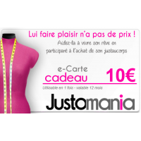 e-carte cadeau 10€